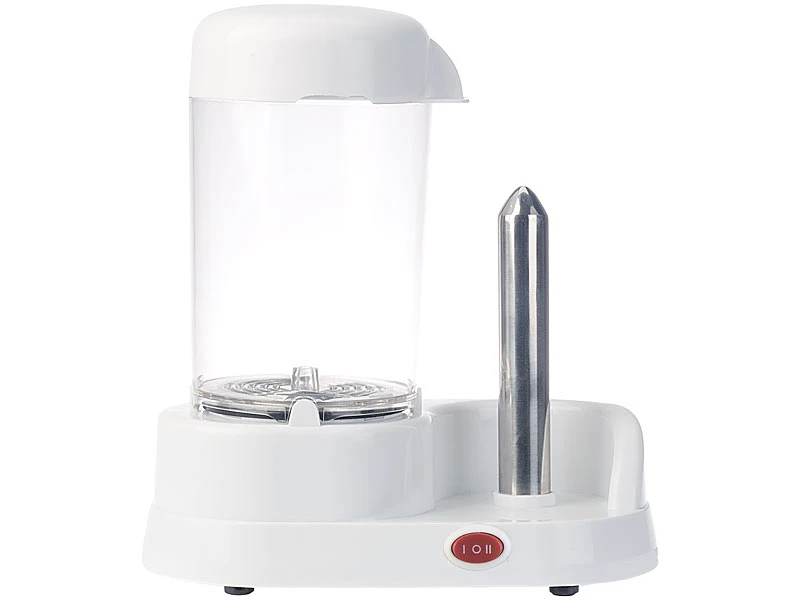 Rosenstein & Söhne Hot Dog Maker:Hotdog-Maker Mit Beheizbarer Stange Aus Rostfreiem Edelstahl, 350 Watt 2 Rosenstein & Söhne Hot Dog Maker:Hotdog-Maker Mit Beheizbarer Stange Aus Rostfreiem Edelstahl, 350 Watt – Bild 2
