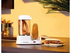 Rosenstein & Söhne Hot Dog Maker:Hotdog-Maker Mit Beheizbarer Stange Aus Rostfreiem Edelstahl, 350 Watt 6 Rosenstein & Söhne Hot Dog Maker:Hotdog-Maker Mit Beheizbarer Stange Aus Rostfreiem Edelstahl, 350 Watt -Rosenstein & Söhne Shop pe4744 6
