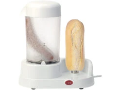 Rosenstein & Söhne Hot Dog Maker:Hotdog-Maker Mit Beheizbarer Stange Aus Rostfreiem Edelstahl, 350 Watt 7 Rosenstein & Söhne Hot Dog Maker:Hotdog-Maker Mit Beheizbarer Stange Aus Rostfreiem Edelstahl, 350 Watt -Rosenstein & Söhne Shop pe4744 7