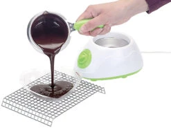 Rosenstein & Söhne Chocolatiere:Elektrische Chocolatière, Schokoladen-Schmelztopf-Set Mit 32 Teilen -Rosenstein & Söhne Shop pe7220 2