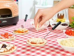 Cucina Di Modena Pizzaofen Mini-Pizza:Pizzaofen Mit Echter Terrakotta-Haube Für 4 Personen (refurbished) -Rosenstein & Söhne Shop pv7278 8 1
