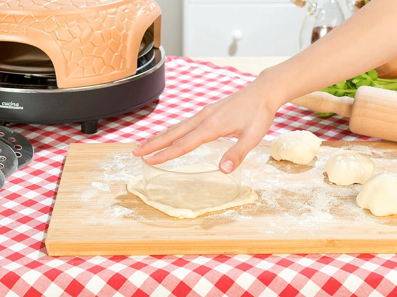 Cucina Di Modena Mini Pizzaofen:Pizzaofen Mit Echter Terrakotta-Haube Für 6 Personen 4 Cucina Di Modena Mini Pizzaofen:Pizzaofen Mit Echter Terrakotta-Haube Für 6 Personen – Bild 4
