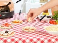 Cucina Di Modena Mini Pizzaofen:Pizzaofen Mit Echter Terrakotta-Haube Für 6 Personen 9 Cucina Di Modena Mini Pizzaofen:Pizzaofen Mit Echter Terrakotta-Haube Für 6 Personen -Rosenstein & Söhne Shop pv7279 3