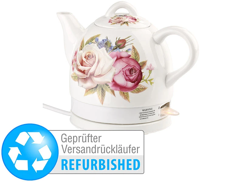 Rosenstein & Söhne Keramik-Wasserkocher WSK-200.rtr (Versandrückläufer) 1 Rosenstein & Söhne Keramik-Wasserkocher WSK-200.rtr (Versandrückläufer)