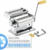 Rosenstein & Söhne Pasta Maschine:Nudel-Maschine NM-100, Schmale & Breite Bandnudeln, Versandrückläufer