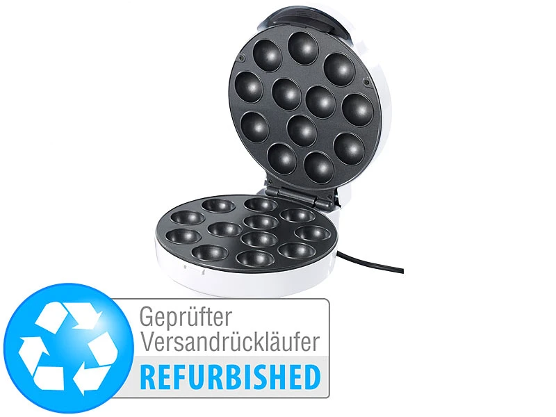 Rosenstein & Söhne Cakepop-Maker Für 12 Leckere Miniküchlein CM-100 (Versandrückläufer) 1 Rosenstein & Söhne Cakepop-Maker Für 12 Leckere Miniküchlein CM-100 (Versandrückläufer)