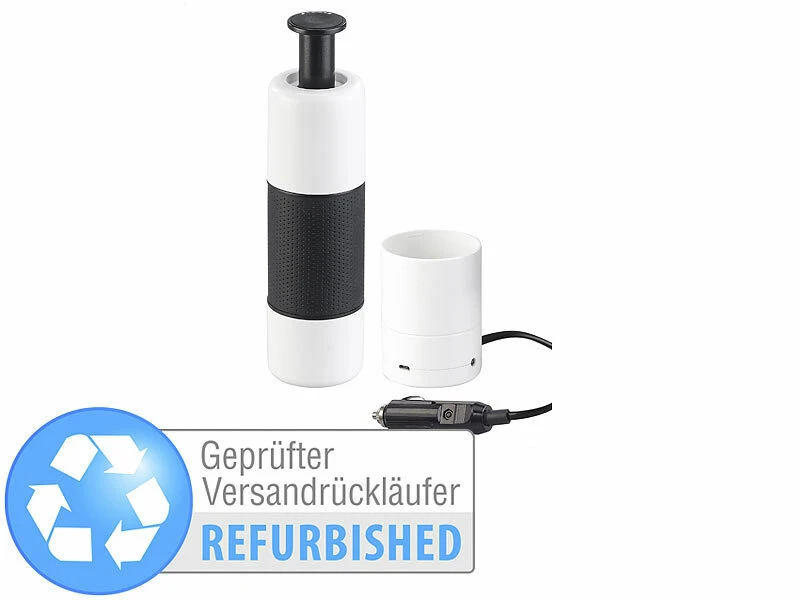 Rosenstein & Söhne Espresso-Kaffee-Maschine:Manueller Mini-Espresso-Maker Mit Versandrückläufer 1 Rosenstein & Söhne Espresso-Kaffee-Maschine:Manueller Mini-Espresso-Maker Mit Versandrückläufer