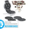 Rosenstein & Söhne Waffeleisen Donutmaker:3in1-Donut-, Cupcake- Und Cakepop-Maker, Versandrückläufer
