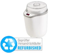 Rosenstein & Söhne Joghurt-Fix:XL-Joghurt-Maker Für Griechischen Joghurt, Versandrückläufer