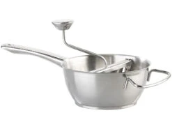 Rosenstein & Söhne Passiersieb:Edelstahl-Passiergerät Mit 3 Einsätzen, Spülmaschinenfest, Ø 20 Cm 14 Rosenstein & Söhne Passiersieb:Edelstahl-Passiergerät Mit 3 Einsätzen, Spülmaschinenfest, Ø 20 Cm -Rosenstein & Söhne Shop zx6017 5