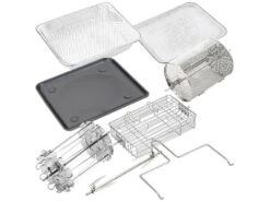 Rosenstein & Söhne Minibackofen:Digitale XXXL-Heißluft-Fritteuse & Umluft-Backofen, 8 Programme, 16 L 10 Rosenstein & Söhne Minibackofen:Digitale XXXL-Heißluft-Fritteuse & Umluft-Backofen, 8 Programme, 16 L -Rosenstein & Söhne Shop zx6029 13