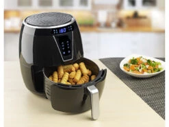 Rosenstein & Söhne Friteuse:Digitale Multi-Heißluft-Fritteuse Mit 8 Programmen, 1.500 W, 4,5 L -Rosenstein & Söhne Shop zx6060 5