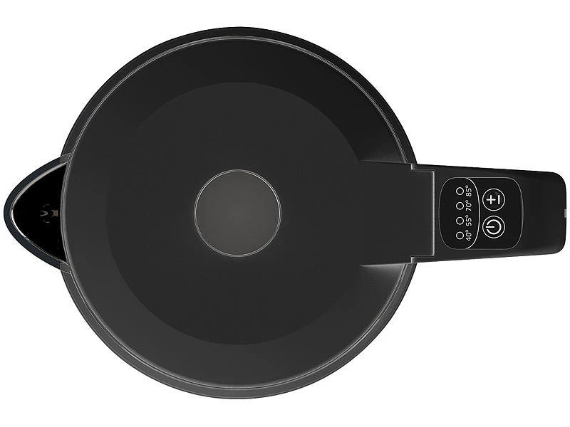 Rosenstein & Söhne Elektro Wasserkocher:Edelstahl-Wasserkocher, Temperaturwahl, Warmhaltefunktion, LED, 1,5 L 14 Rosenstein & Söhne Elektro Wasserkocher:Edelstahl-Wasserkocher, Temperaturwahl, Warmhaltefunktion, LED, 1,5 L – Bild 14