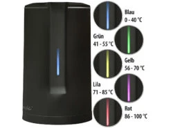 Rosenstein & Söhne Elektro Wasserkocher:Edelstahl-Wasserkocher, Temperaturwahl, Warmhaltefunktion, LED, 1,5 L 18 Rosenstein & Söhne Elektro Wasserkocher:Edelstahl-Wasserkocher, Temperaturwahl, Warmhaltefunktion, LED, 1,5 L -Rosenstein & Söhne Shop zx6067 8 1
