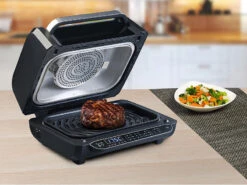 Rosenstein & Söhne Rauchfreier BBQ Grill:Digitale 3in1-Heißluft-Fritteuse Mit Tischgrill, 12 Programme, 6,5 L 13 Rosenstein & Söhne Rauchfreier BBQ Grill:Digitale 3in1-Heißluft-Fritteuse Mit Tischgrill, 12 Programme, 6,5 L -Rosenstein & Söhne Shop zx6141 15