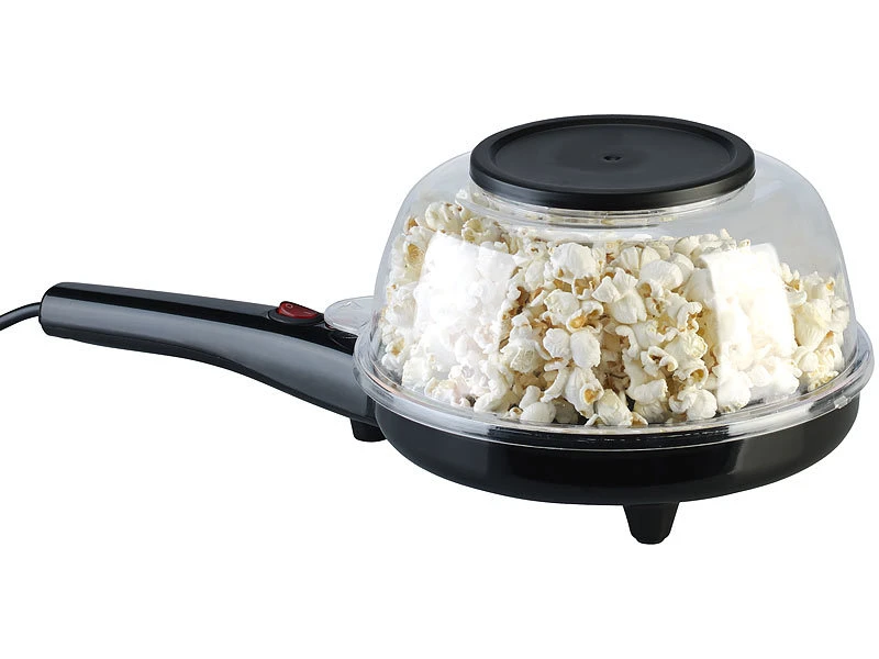 Rosenstein & Söhne 3in1-Crêpe-, Popcornmaker Und Elektrische Pfanne, 800 Watt, Ø 20 Cm 4 Rosenstein & Söhne 3in1-Crêpe-, Popcornmaker Und Elektrische Pfanne, 800 Watt, Ø 20 Cm – Bild 4