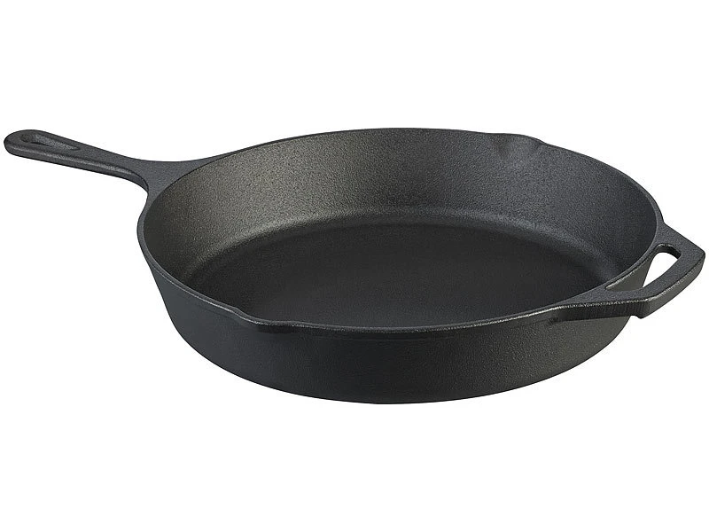 TS Bratpfanne Induktion:4er-Set Gusseisen-Pfannen Mit Je 1x Ø 12,5 / 16,5 / 21 Und 30 Cm 12 TS Bratpfanne Induktion:4er-Set Gusseisen-Pfannen Mit Je 1x Ø 12,5 / 16,5 / 21 Und 30 Cm – Bild 12